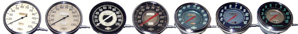 HD speedometer 1937-61